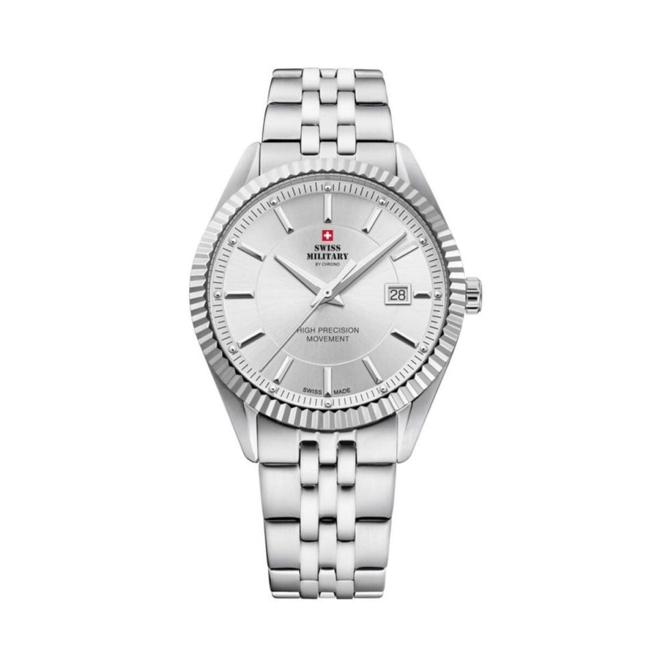 Swiss Military Chrono meeste kell SM34065.02 Hõbedane