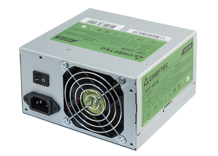 Chieftec toiteplokk power supply unit 400W 24-pin ATX ATX Metallic
