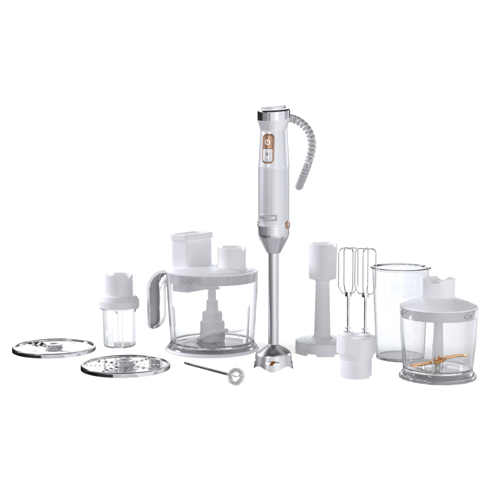 Sencor saumikser SHB6551WH 10in1 Hand Blender, valge