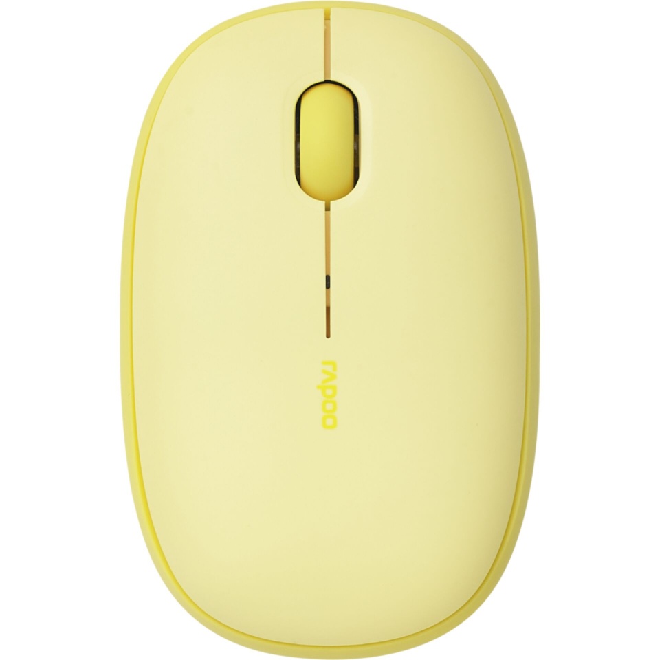 Rapoo hiir M660 Silent kollane Wireless Multi-Mode Mouse