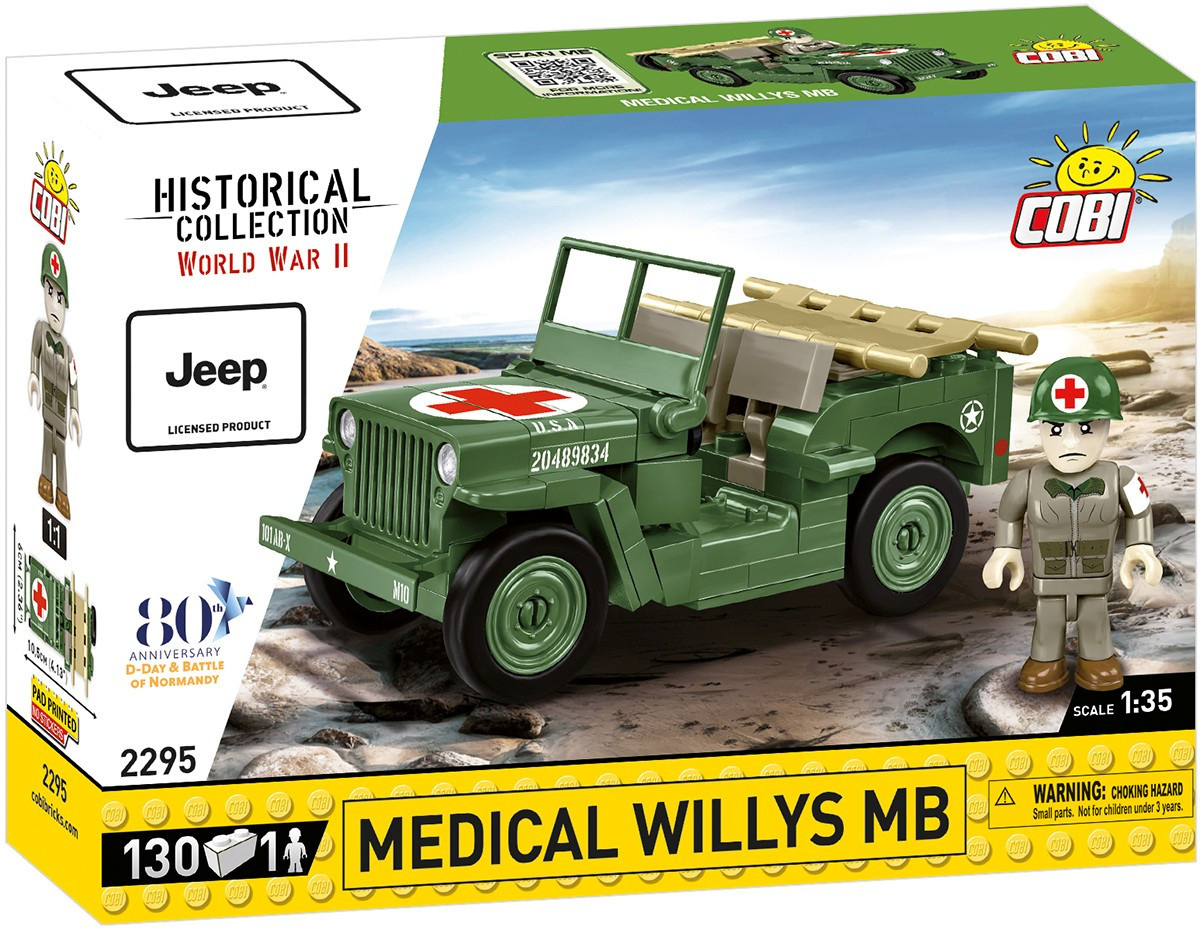 Cobi klotsid Medical Willys MB