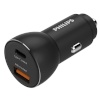 Philips laadija Car Charger 36W with 1 USB-A + USB C
