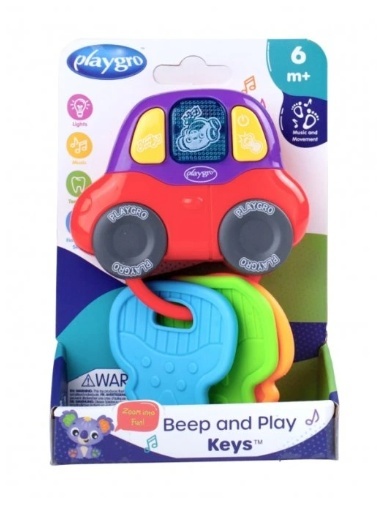 Playgro muusikaline mänguasi Beep And Play Keys, 6389065