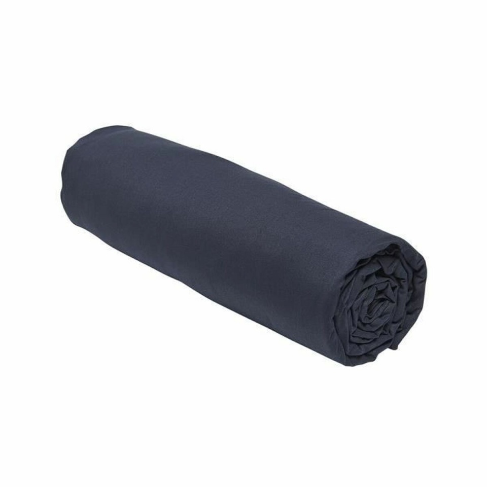 TODAY kummiga voodilina Essential 140 x 190cm meresinine