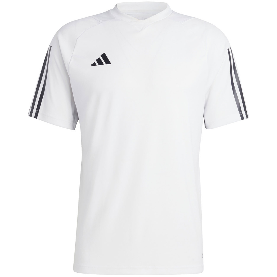 Adidas Teamwear T-särk meestele Tiro 23 Competition Jersey valge-must IC4565 suurus M