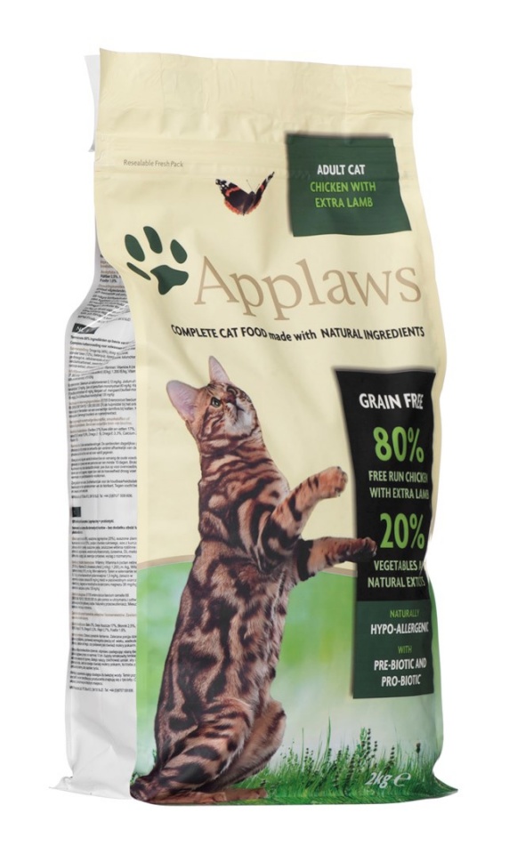 Applaws kuivtoit kassile CAT Adult Chicken with Lamb 2kg
