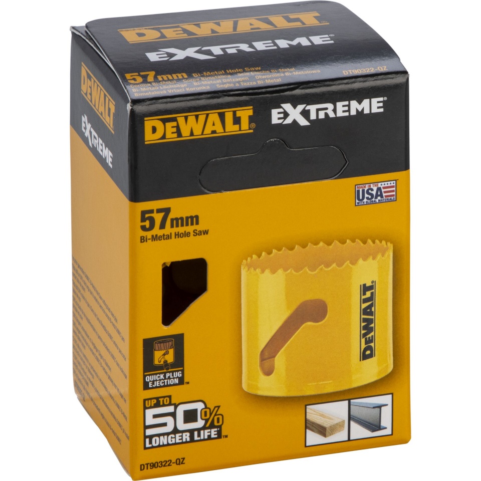 DeWalt augusaag DT90322-QZ Lochsäge 57mm