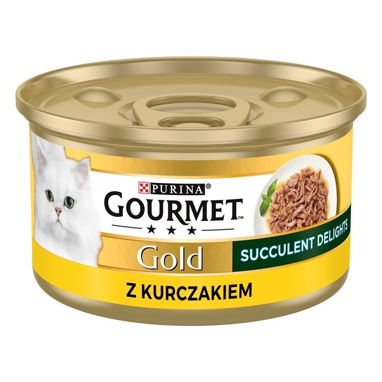 Purina Nestle kassitoit Gourmet Gold Succulent Delights Chicken, 85g