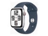 Apple Watch SE GPS + Cellular 44mm hõbedane Aluminium Case with Storm sinine Sport Band - S/M Apple