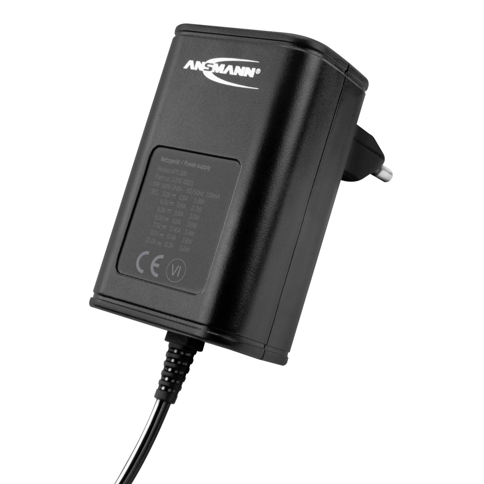 Ansmann laadija APS 300 max. 3,6 W 1201-0021