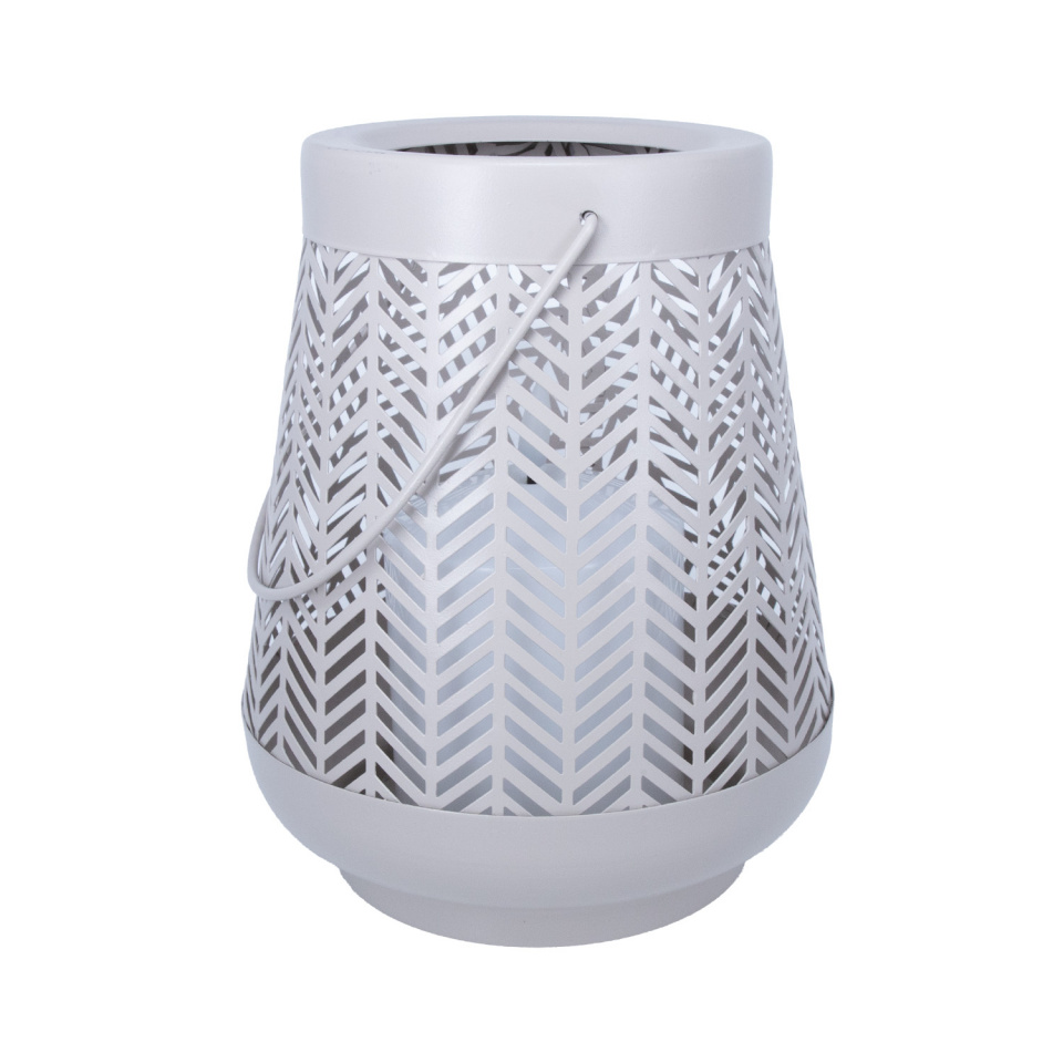 H4Y LED-latern Wings Glenn, 15x18cm beež