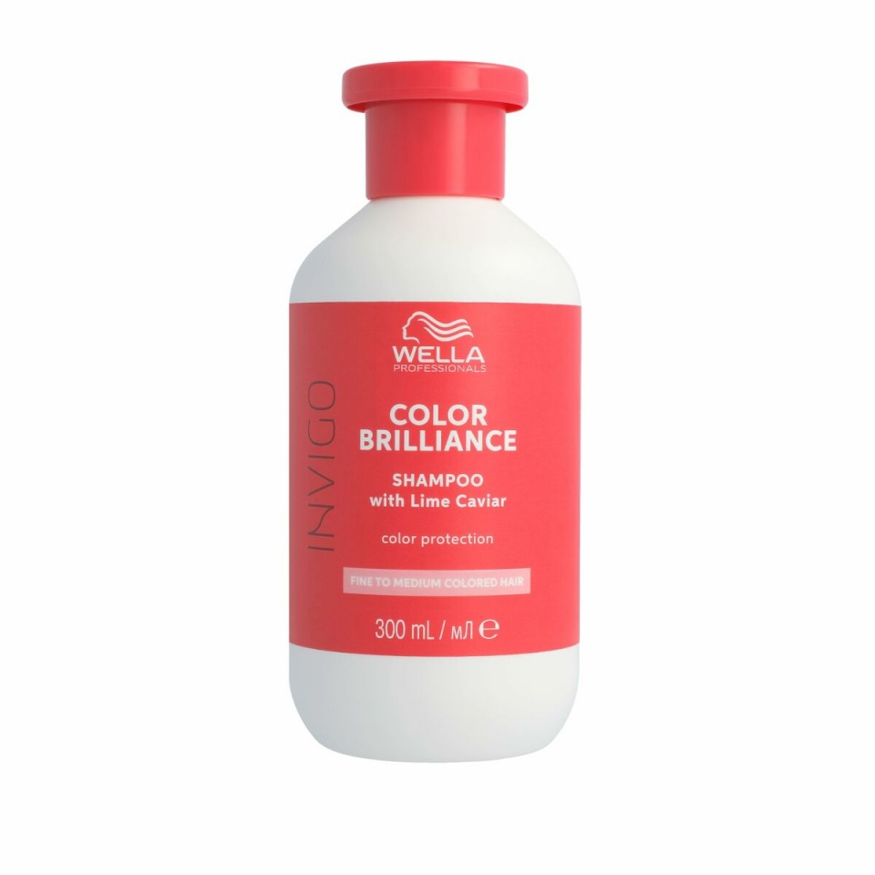 Wella värvi värskendav šampoon Invigo Color Brilliance Värvitud juuksed Õhukesed juuksed 300ml
