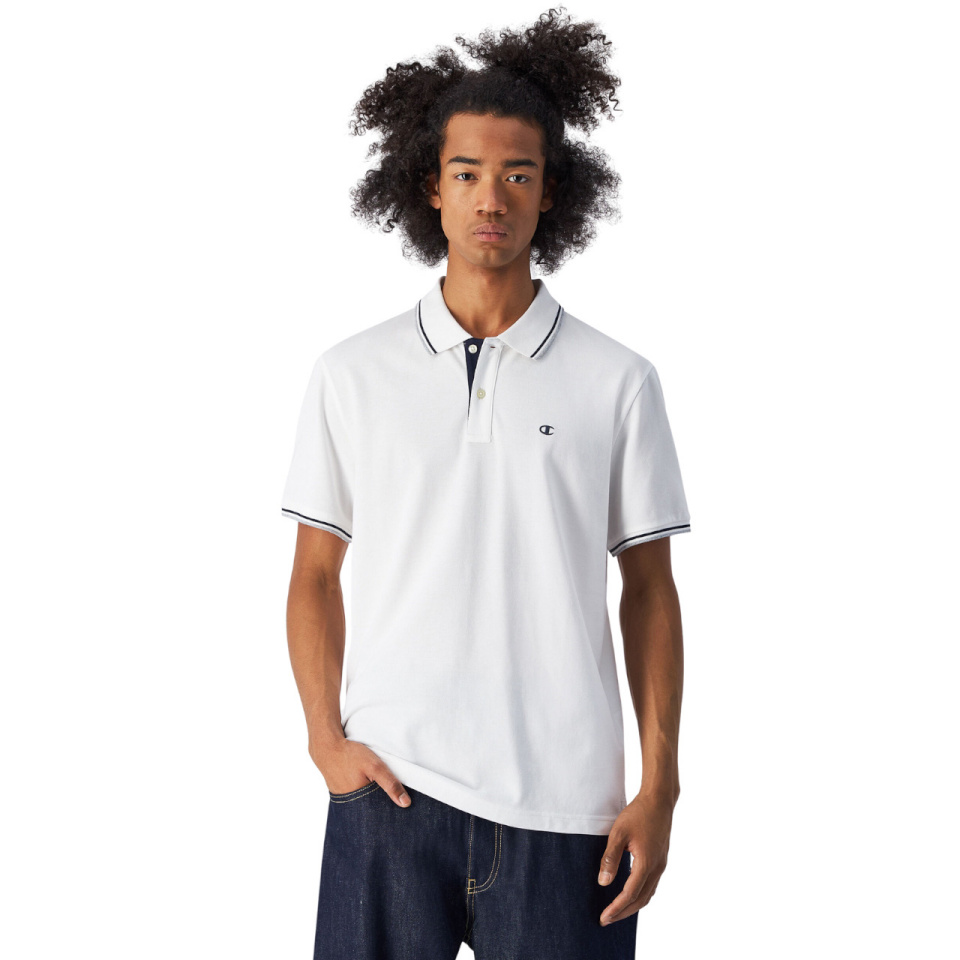 Champion T-särk meestele Polo valge 220897 WW001 suurus XXL