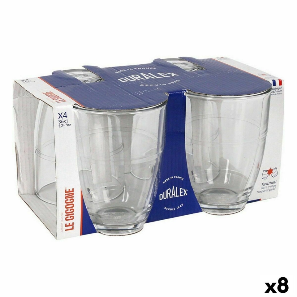 Duralex klaaside komplekt Gigogne 4tk 360ml (8tk)