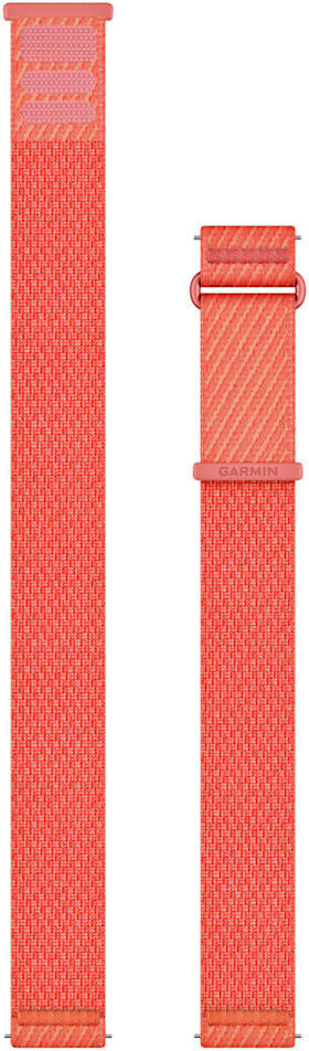 Garmin pulsikella rihmade komplekt Quick Release ComfortFit Fabric 20mm, coral/red pink