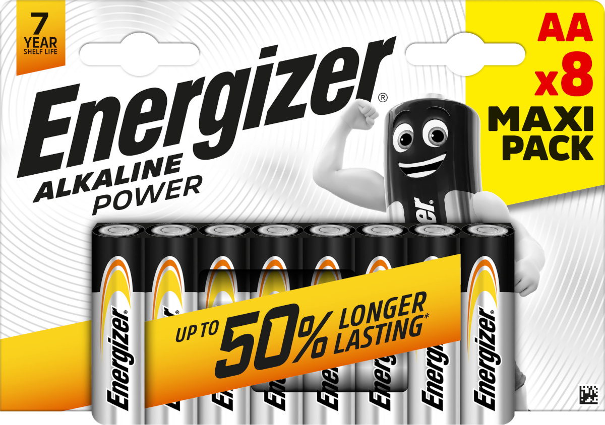 Energizer patarei Energizer Alkaline Power AA CHP8