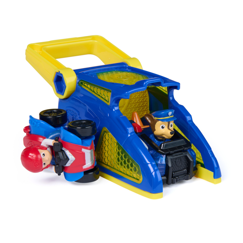 Paw Patrol mängufiguur - Pup Squad Launcher mit Chase und Ryder Fahrzeugen