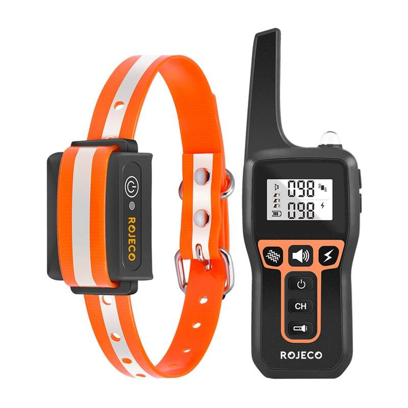 Rojeco 1000m Electric Bark Collar PD529 (oranž)
