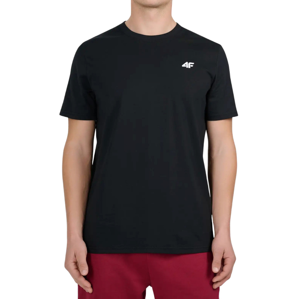 4F T-särk meestele M3341 sügav must 4FWMM00TTSHM3341 20S suurus S