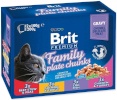 Brit kassitoit Cat Pouches Family Plate, 12x100g
