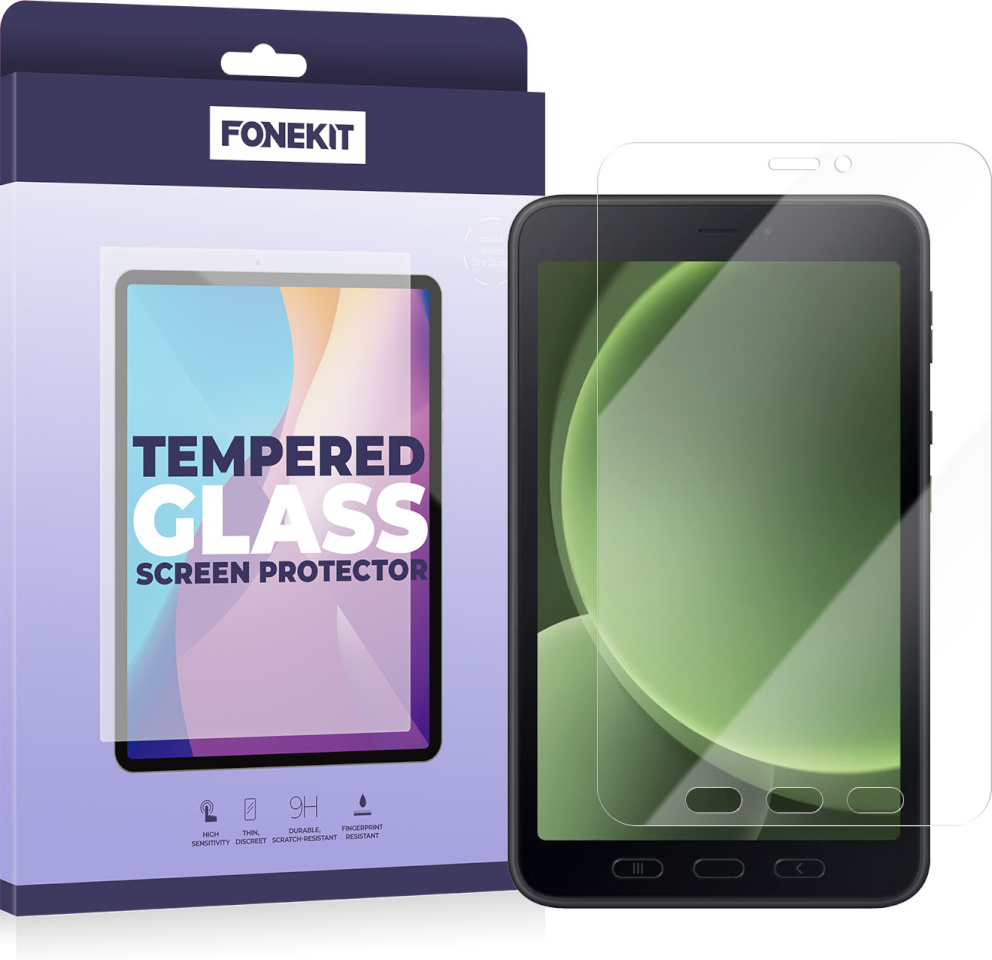 FoneKit kaitseklaas Tempered Glass, Samsung Galaxy Tab Active 5