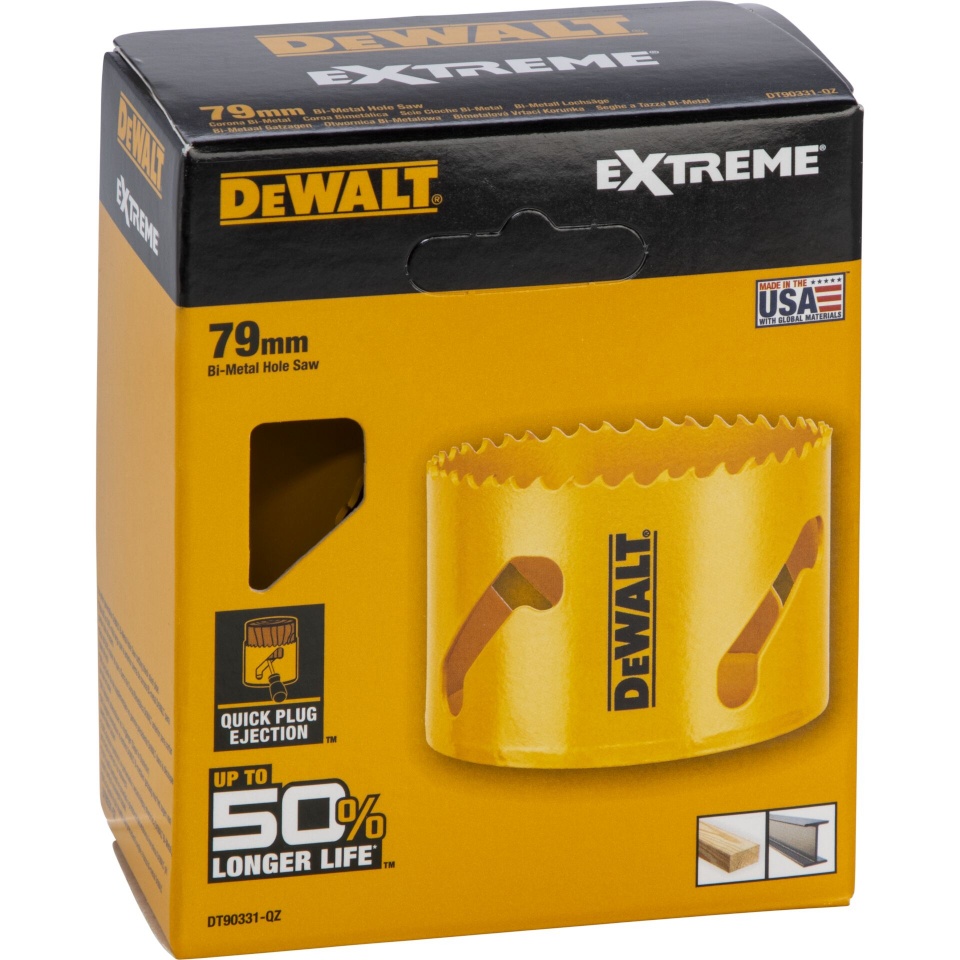 DeWalt augusaag DT90331-QZ Lochsäge 79mm