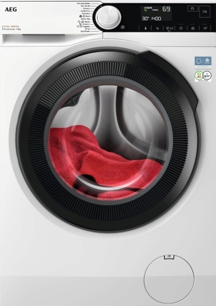 AEG pesumasin LFR73944FE Series 7000 ProSteam® Washing Machine, 9kg, 1400 p/min, valge