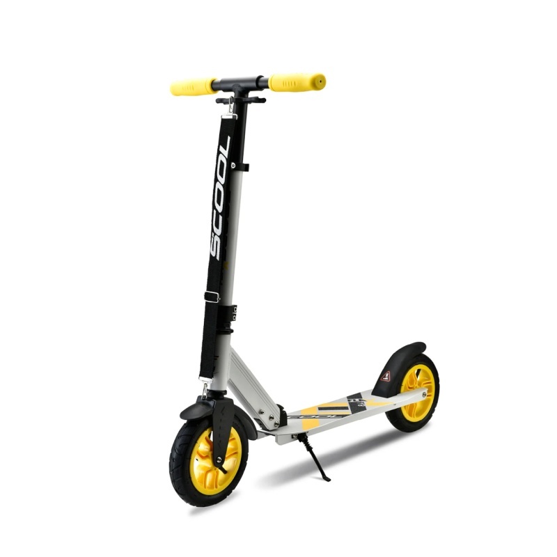 S´COOL Kokkuvolditav tõukeratas flaX 8.4, White/Yellow