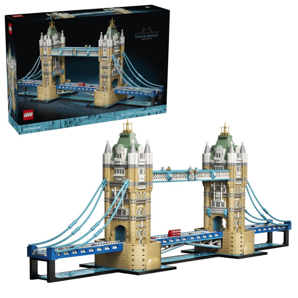 Lego klotsid ARCHITECTURE 21067 Tower Bridge