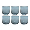 Home ESPRIT klaaside komplekt sinine Kristall 320ml (6tk)