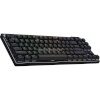Logitech klaviatuur Pro X TKL US (W), must