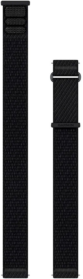 Garmin pulsikella rihmade komplekt Quick Release ComfortFit Fabric 20mm must