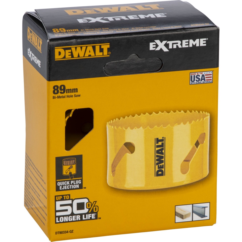 DeWalt augusaag DT90334-QZ Lochsäge 89mm