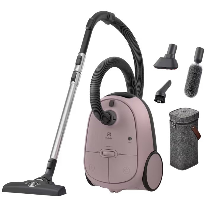 Electrolux tolmuimeja EB61CWPTD Series 600 Clean Bagged Vacuum Cleaner, roosa/must