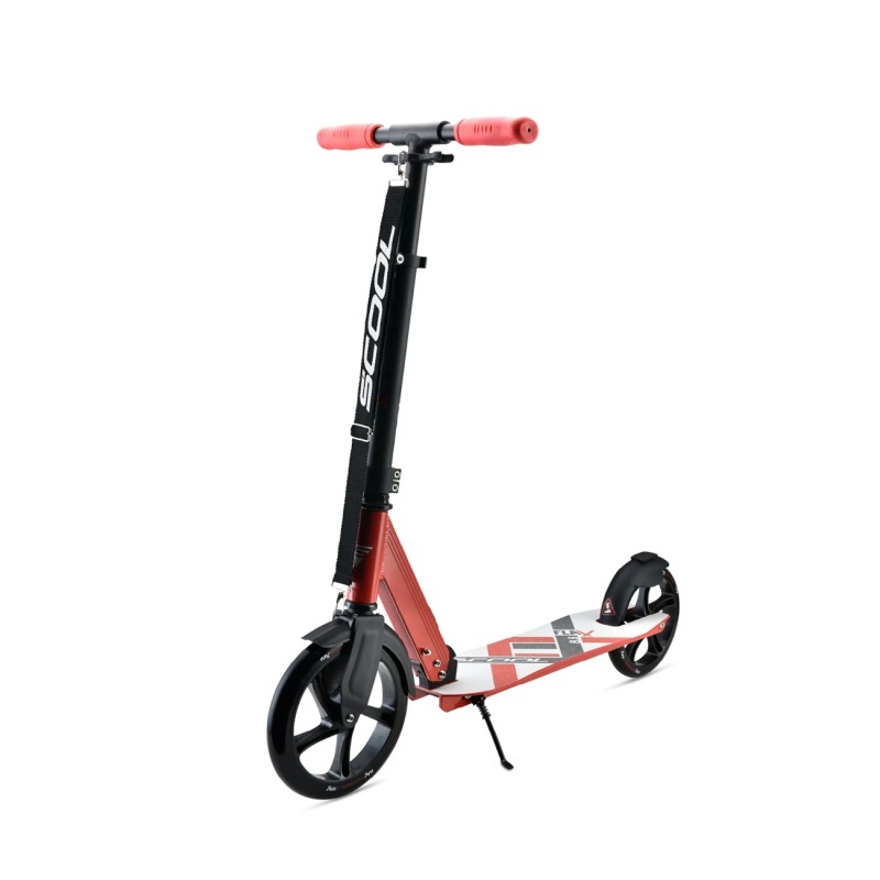 S´COOL Tõukeratas flaX 8.5, Red/Black