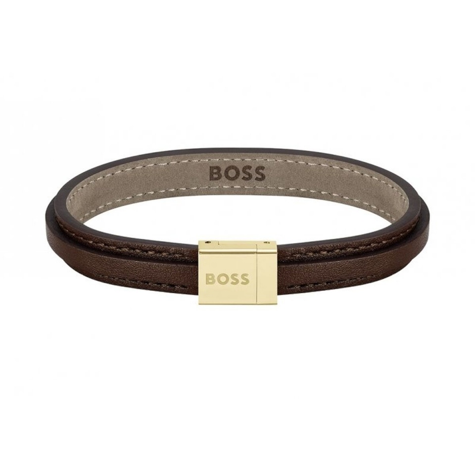 Hugo Boss meeste käevõru 1580329M pruun