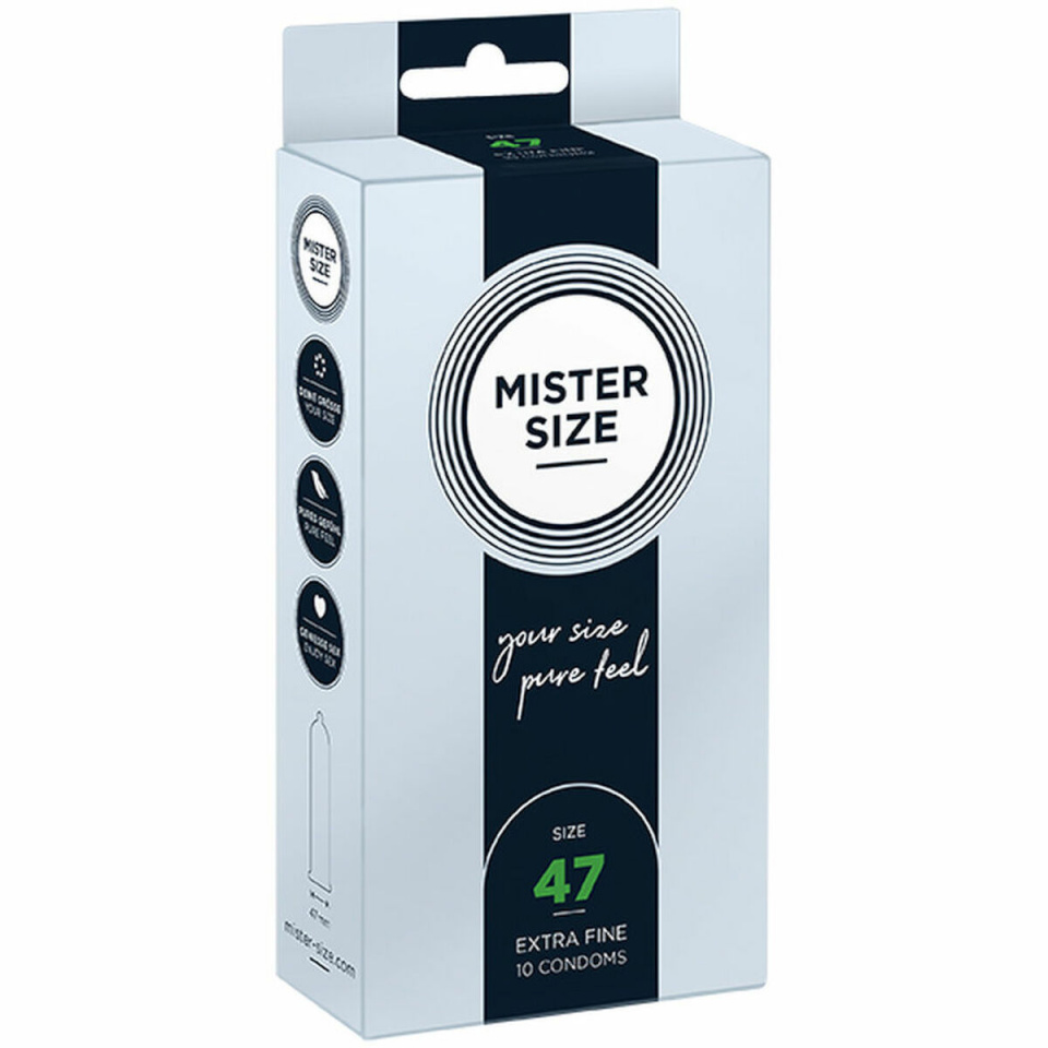 Mister Size kondoomid 04136400000 Ekstra peen (47 mm)