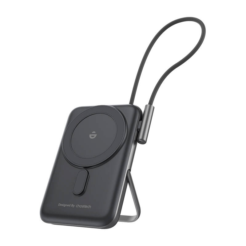 Choetech akupank B735 magnetic powerbank 10000mAh 20W PD + USB-C cable (must)