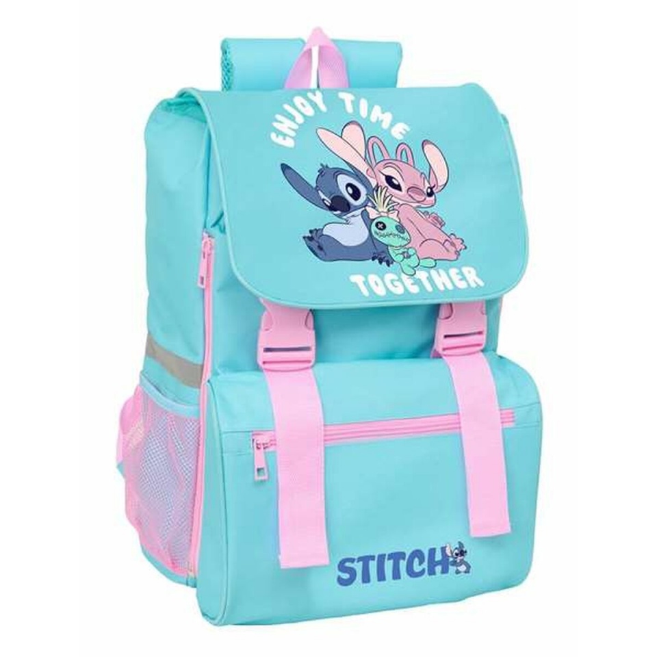 Stitch seljakott sinine 18.5x41x15cm