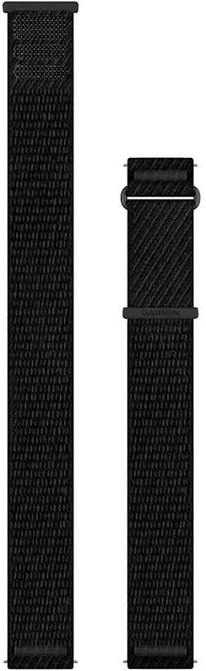 Garmin pulsikella rihmade komplekt Quick Release ComfortFit Fabric 22mm must