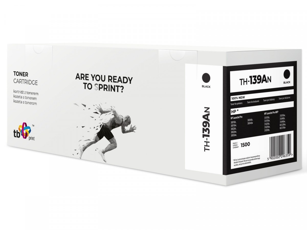 TB Print tooner for HP LaserJet Pro 3001 TH-139AN 100% new must