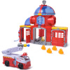 Spin Master mängufiguur Paw Patrol Fire Rescue - Feuerwehr-Station Spielset (with Geschoss-Abwurf, Licht- and Soundeffekten,)