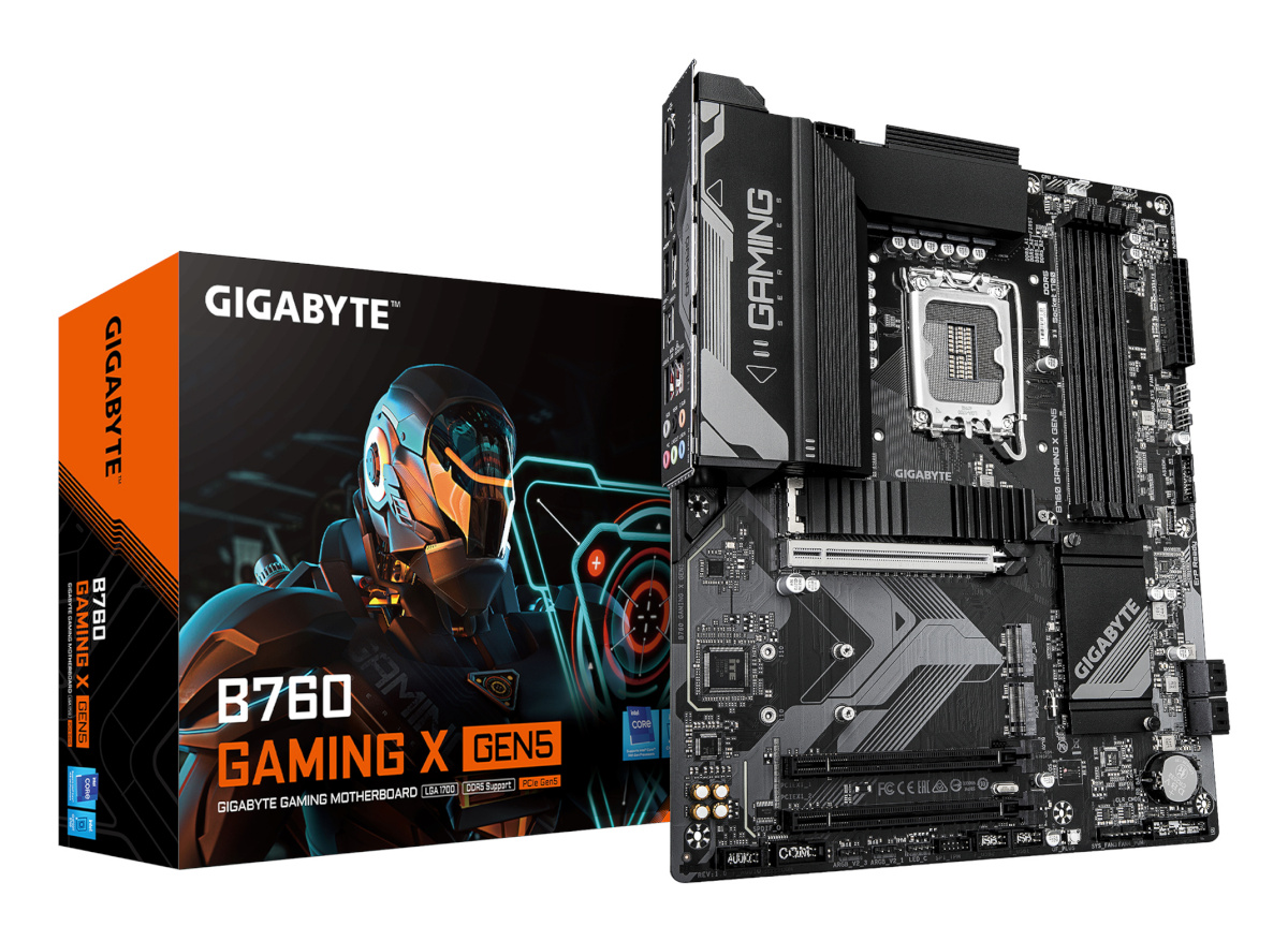 Gigabyte emaplaat B760 Gaming X GEN5 B760,LGA1700, ATX DDR5