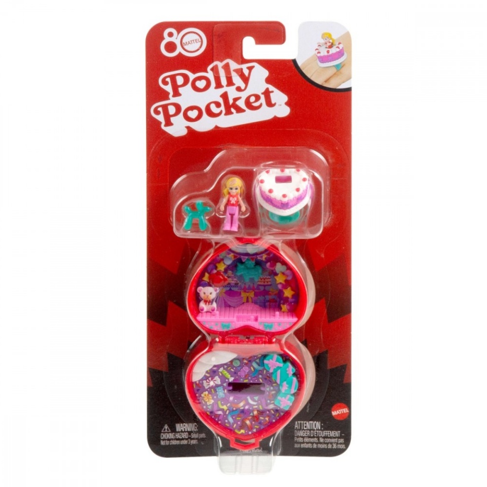 Mattel mängufiguur set Polly Pocket Mattels 80th Anniversary