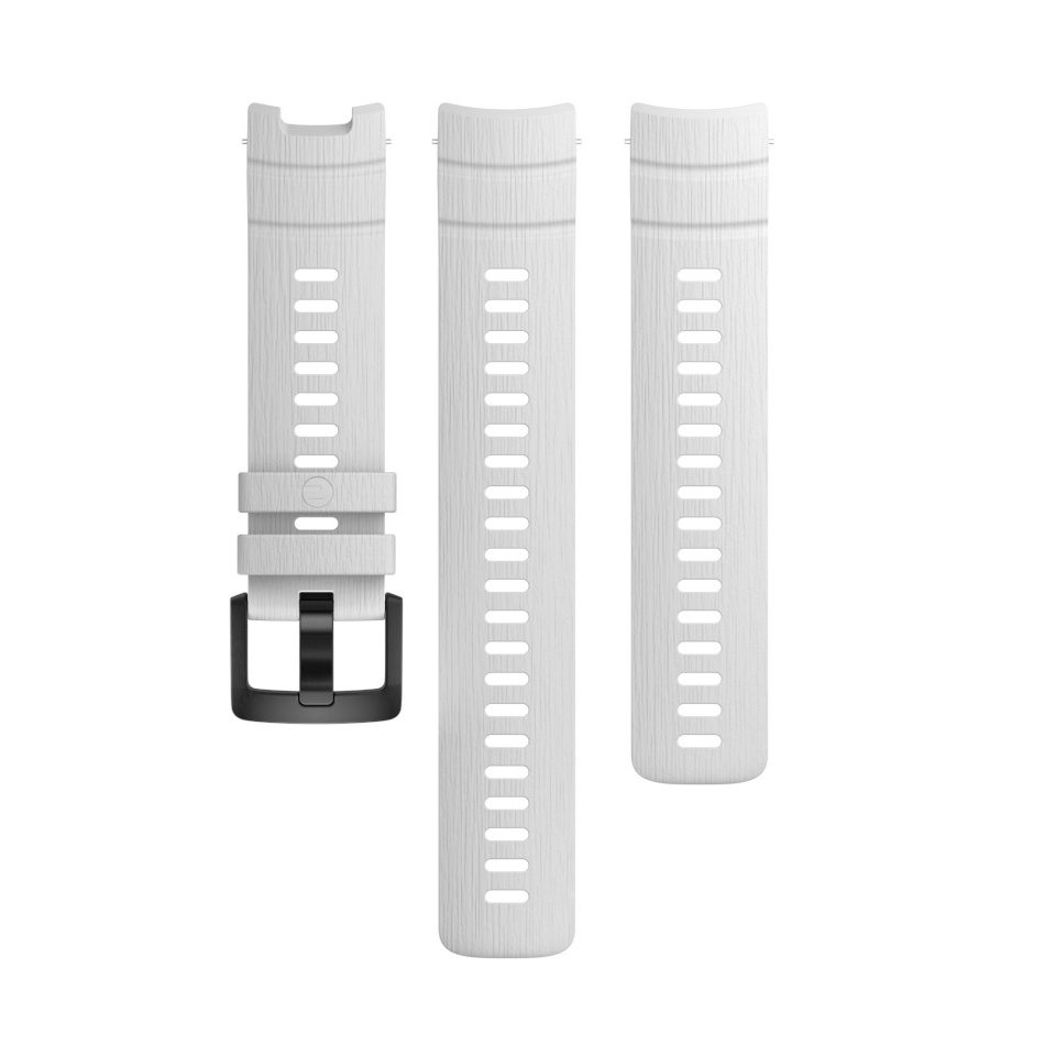 Polar pulsikella rihmade komplekt Silicone Wrist Band STREET X, valge, suurus S-L