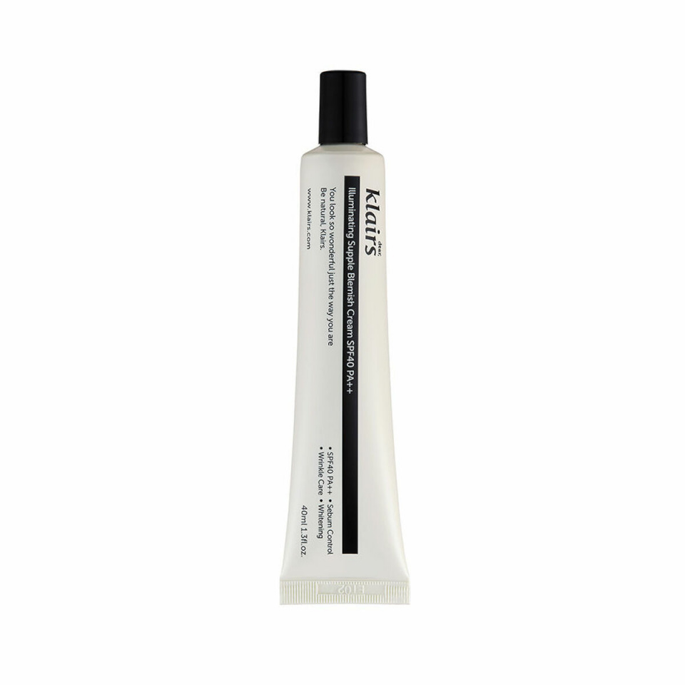Klairs Sära andev kreem Illuminating Supple Spf 40 40ml
