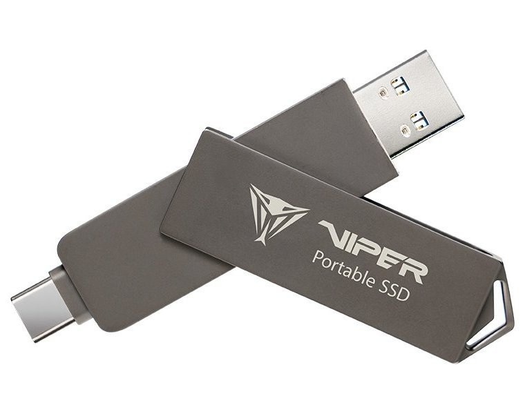Patriot External SSD 512GB PVP30 Duo Compact 1000 1000 MB s USB 3.2 USB-C