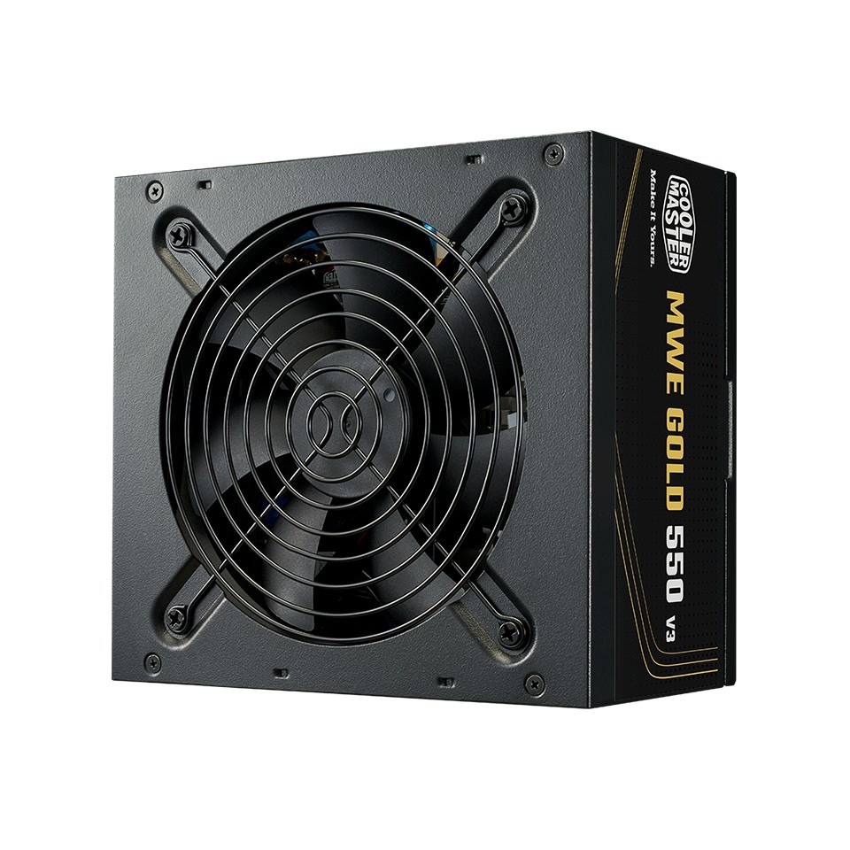 Cooler Master toiteplokk Power supply MWE kuldne 550 V3 ATX 3.1
