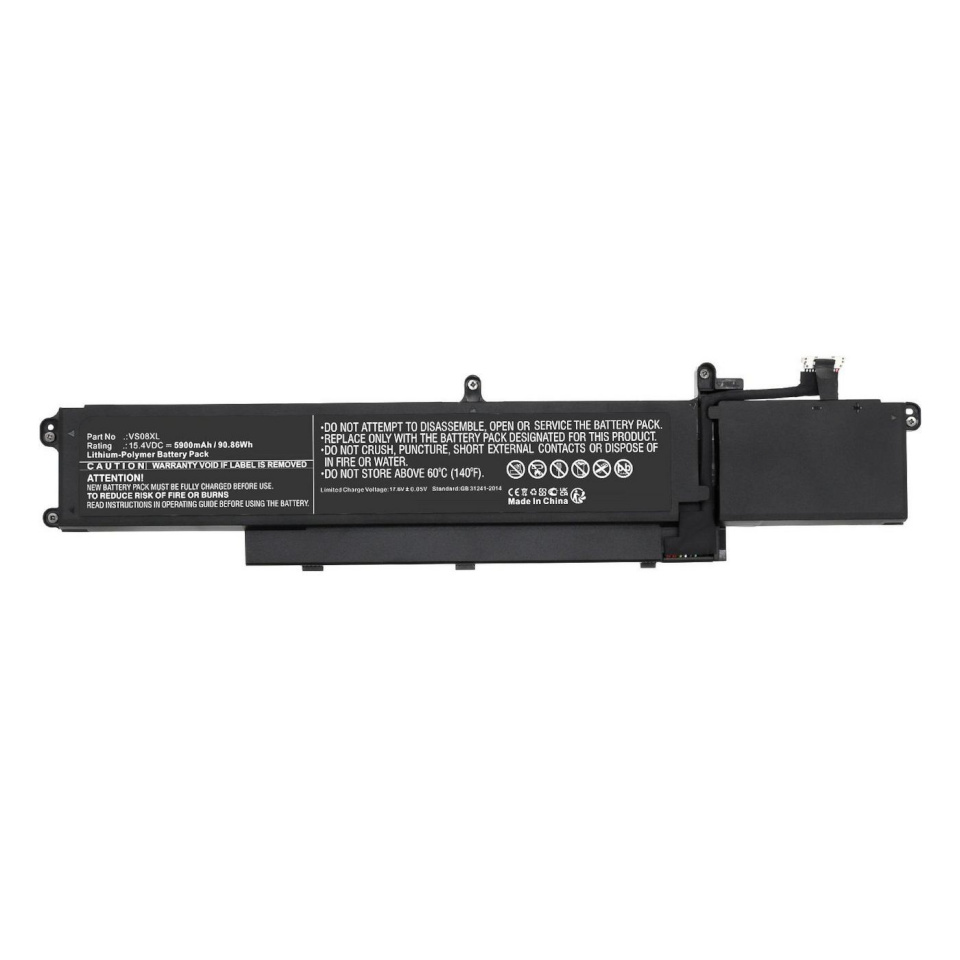 CorePartsi sülearvuti aku MBXHP-BA0332 5900mAh 90.86Wh aku