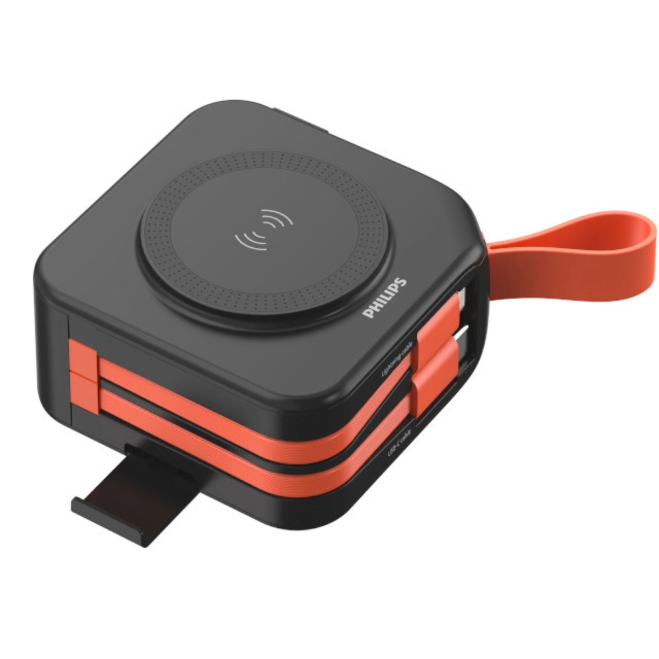 Philips akupank Powerbank 10000mAh mit Reiseadapter